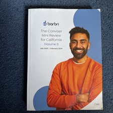 Barbri bar review for sale  Columbus