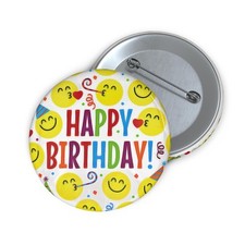 Botões de broche de aniversário personalizados, favores exclusivos de festa, presente de aniversário, conjunto divertido de 12 comprar usado  Enviando para Brazil