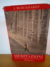 Burckardt.metidazione sulla st usato  Italia