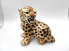 Italian leopard figurine for sale  EXETER