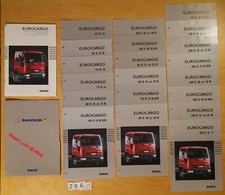 IVECO EUROCARGO Pochette + Prospectus + techniques x19 32+4x19 pages Fr 1991 LKW comprar usado  Enviando para Brazil