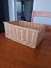 Wicker basket. storage. for sale  PAR