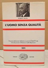 Musil uomo senza usato  Roma