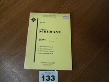 No.1142 ROBERT SCHUMANN Músicas com 1 Voz e Piano / Mini Partitura Orquestra KALMUS comprar usado  Enviando para Brazil