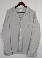 Pijama Figos Botão Para Cima Coração ECG Cardiologia Cinza Feminino Camisa Grande Enfermagem, usado comprar usado  Enviando para Brazil