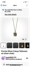 Pyrrha silver keys for sale  Los Angeles