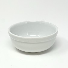 Cafeteria Culinary Arts restaurante porcelana branca 6 1/8" tigela de sopa pimenta cereal comprar usado  Enviando para Brazil