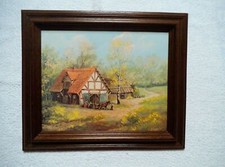 Bild gemälde holzrahmen gebraucht kaufen  Haldensleben-Umland