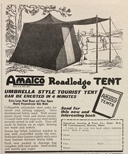 1927 AD.(XH60) ~ TOLDO AMERICANO E TENDA CO. BOSTON. TENDA AMATCO ROADLODGE comprar usado  Enviando para Brazil
