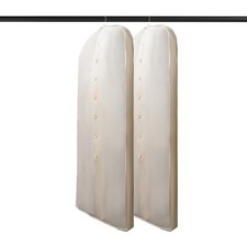 Bolsa de vestuário de musselina 62 polegadas - 100% algodão orgânico - Bolsa para vestido de noiva comprar usado  Enviando para Brazil