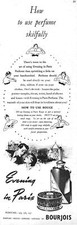 1951 advert bourjois for sale  SIDCUP