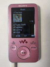 Sony Walkman E-Series NWZ-E438F 4GB - Rosa - MP3 player de mídia digital USADO LEIA! comprar usado  Enviando para Brazil