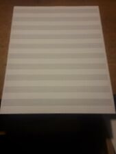 Blank sheet music for sale  Carrolltown