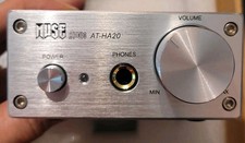 Amplificador de fone de ouvido com adaptador CA Audio-Technica AT-HA20, usado comprar usado  Enviando para Brazil