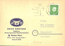 Postkarte fleischereibedarf er gebraucht kaufen  Deutschland