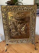 Vintage brass fire for sale  KENLEY