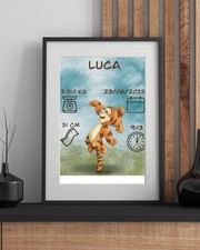 Quadro nascita personalizzabil usato  Mappano