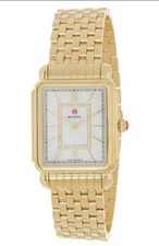 Relógio feminino Michele Deco II mostrador de diamante ouro MWW06X000044 comprar usado  Enviando para Brazil