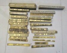 Placa de porta de latão marinho - Placa de porta - GRAVURA - Barco / náutico / náutico  comprar usado  Enviando para Brazil