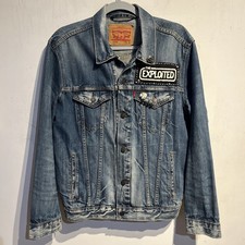 Customized denim trucker for sale  San Diego