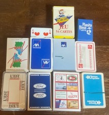 Jeux cartes publicitaires d'occasion  Baume-les-Dames