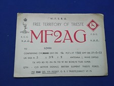 Free territory trieste for sale  OSWESTRY