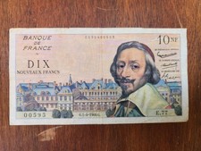 Billet francs richelieu d'occasion  Marseille XIII