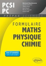 Formulaire maths physique d'occasion  France