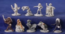 9 Miniaturas de Metal Grenadier 1511 Monster Manuscrito D&D LOTR TSR com Pintura 1987 comprar usado  Enviando para Brazil