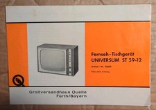 Alter prospekt quelle gebraucht kaufen  Friedewald