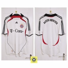 Camisa de futebol Bayern Munich Away Adidas 2006/07 2007/08 futebol estado perfeito rara (XL) comprar usado  Enviando para Brazil