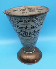 Messbecher kombrink blech gebraucht kaufen  Kamen