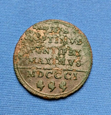 Pio vii baiocco usato  Filottrano