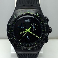 Relógio masculino Swatch Irony Swiss V8 cronógrafo preto esportivo vintage SBZ148NRZ9 comprar usado  Enviando para Brazil