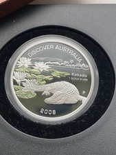 1oz silbermünze discover gebraucht kaufen  Berlin