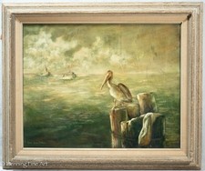Vintage painting seascape for sale  Orlando