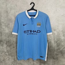 Camisa Nike Manchester City 2015 2016 casa futebol tamanho GG comprar usado  Enviando para Brazil