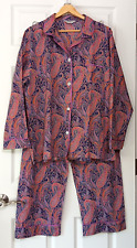 Conjunto de Pijama Bonsoir X Liberty London Tecido Tana Lawn Paisley L Algodão 2 peças NOVO comprar usado  Enviando para Brazil