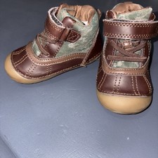 Sapato Stride Rite Baby-Boy's Sm Talley First Walker - Tamanho 4,5 M comprar usado  Enviando para Brazil
