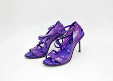 Sapatos Melissa Jean Paul Gaultier saltos tiras roxas gelatina Reino Unido 6 UE 39 EUA comprar usado  Enviando para Brazil