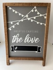 Freestanding chalkboard wood for sale  Queen Creek