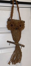 Mcm owl macrame for sale  Montoursville