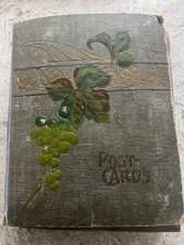Antique postcard album for sale  MELTON MOWBRAY