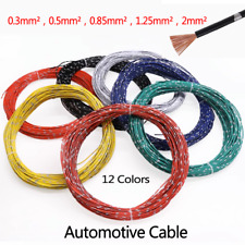 Fio elétrico de modificação de carro com isolamento de cabo automotivo pele fina 0,3-2 mm² comprar usado  Enviando para Brazil