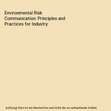 Environmental risk communicati gebraucht kaufen  Trebbin