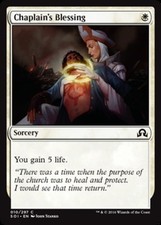 X1 Chaplain's Blessing - Shadows Over Innistrad - NM - MTG comprar usado  Enviando para Brazil