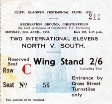 Ticket england north for sale  CHALFONT ST. GILES