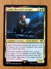 Gimli mournful avenger usato  Roma