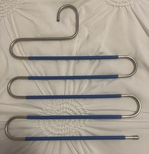 Cabides de armazenamento de metal 7 peças para organizador de calças economia de espaço antiderrapante comprar usado  Enviando para Brazil