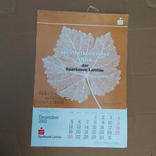 Wandkalender sparkasse heimatk gebraucht kaufen  Essingen, Hochstadt, Ottersheim